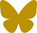 A simple gold butterfly silhouette.